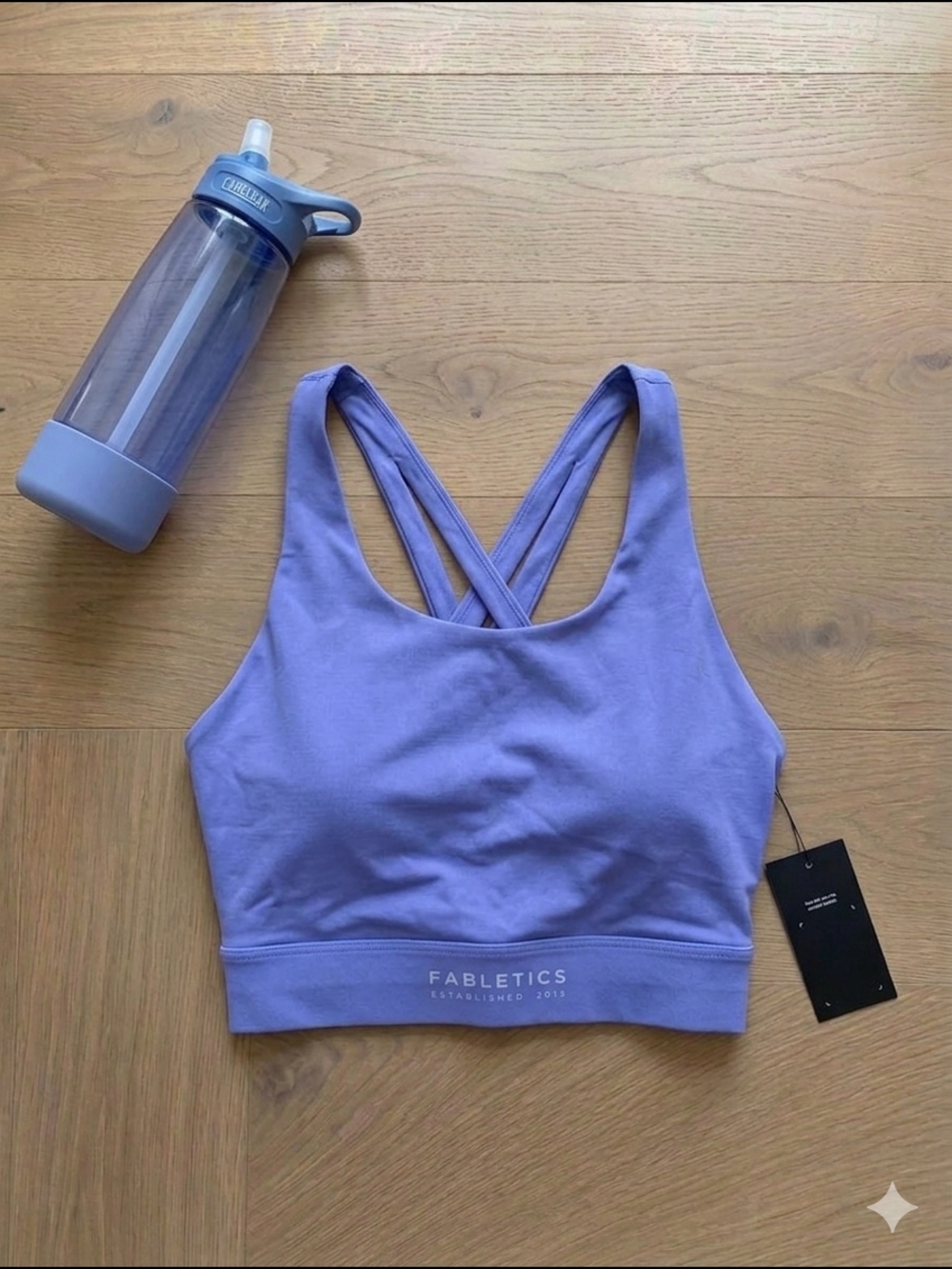 NWT FABLETICS MEDIUM IMPACT SPORTS BRA SIZE LARGE